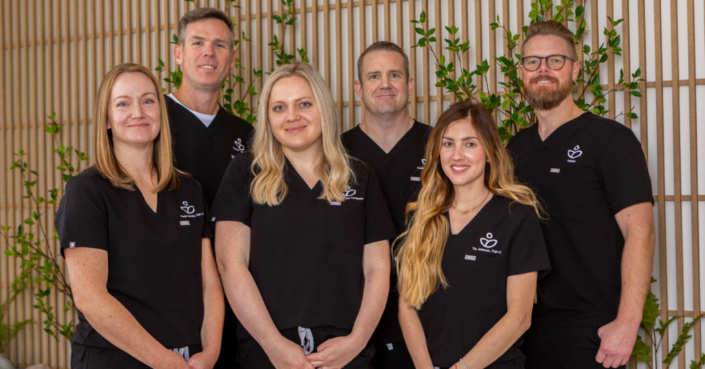 Utah's number one ketamine therapy clinic Anew Therapy's team group photo.