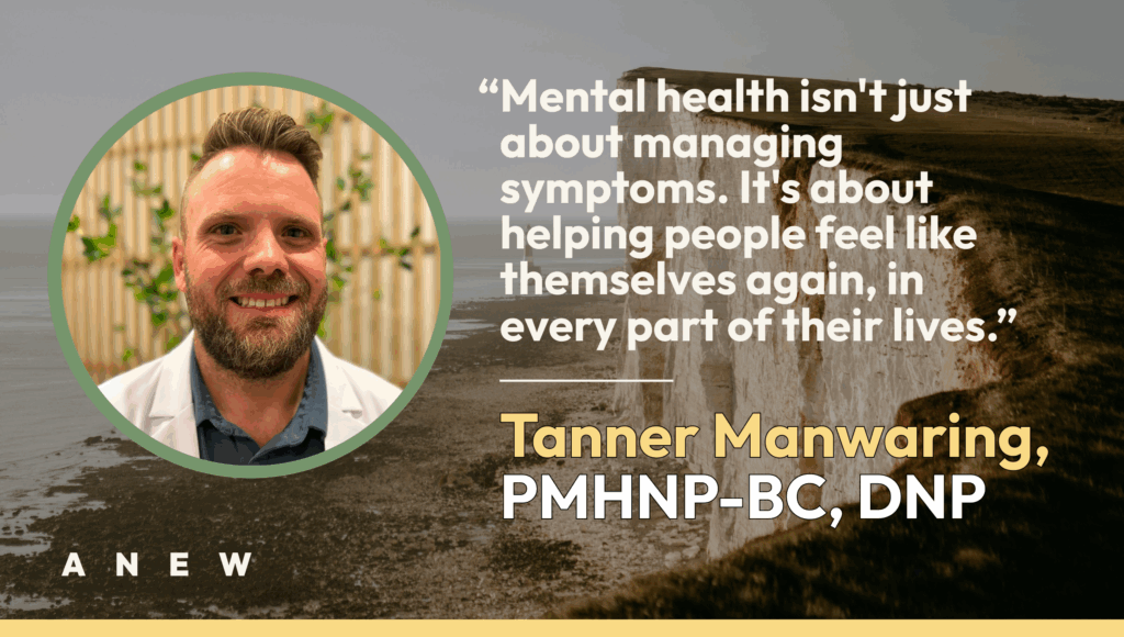 Tanner Manwaring, PMHNP-BC, DNP